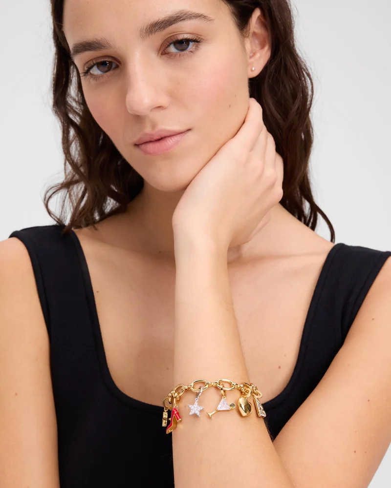 Kate Spade One in a Million Chain Charm Bracelet
